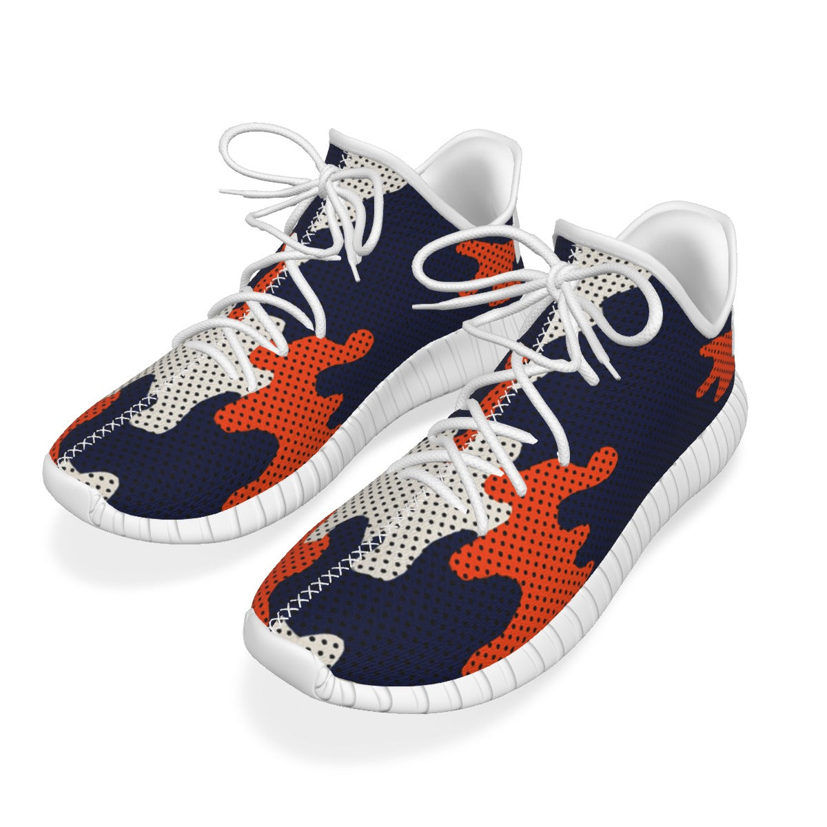 Urban Legend Illinois Urbana Fighting Illini Orange Blue White Camo Coconut Sneakers Shoes