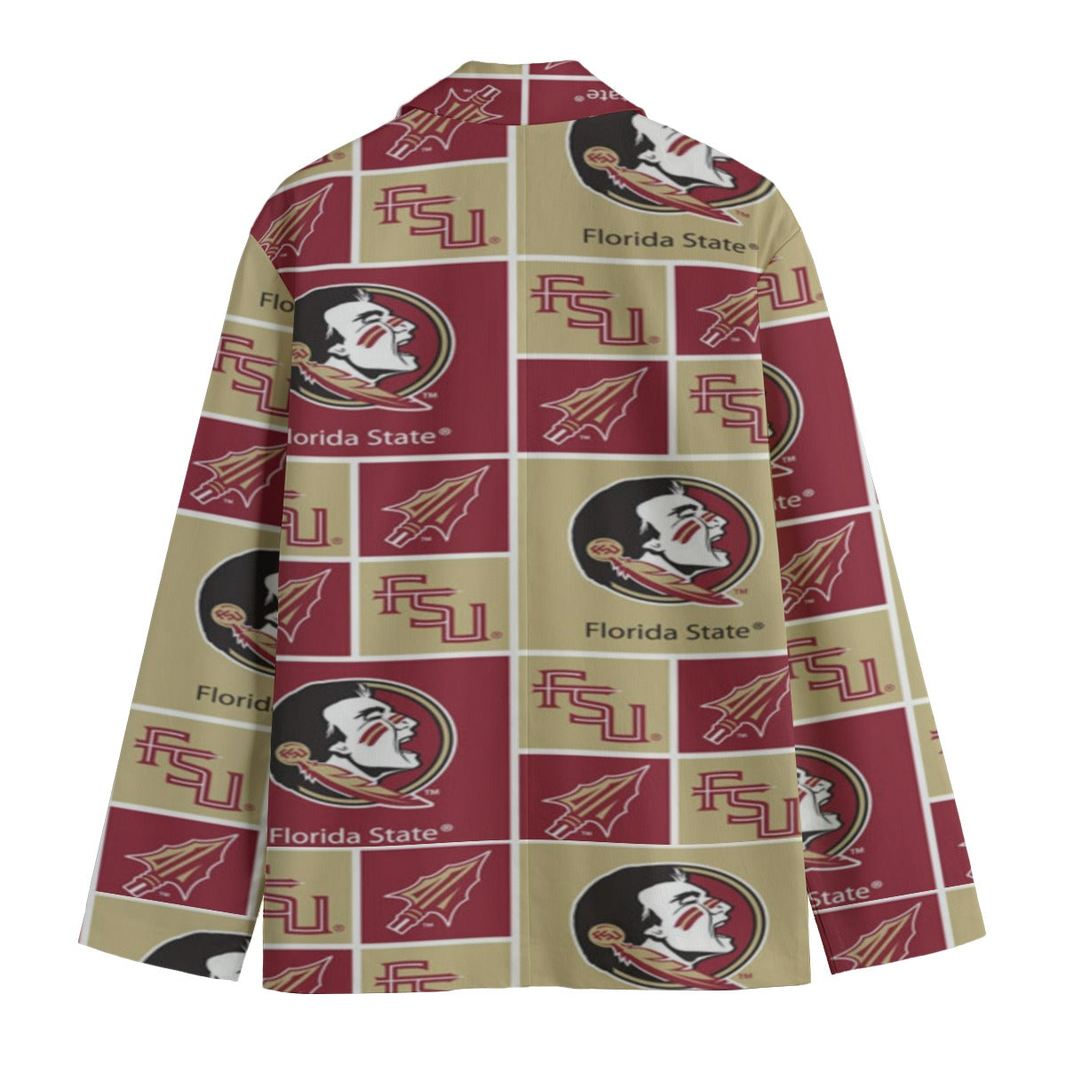 Florida State - Seminoles Game day Flat Lapel Collar Blazer