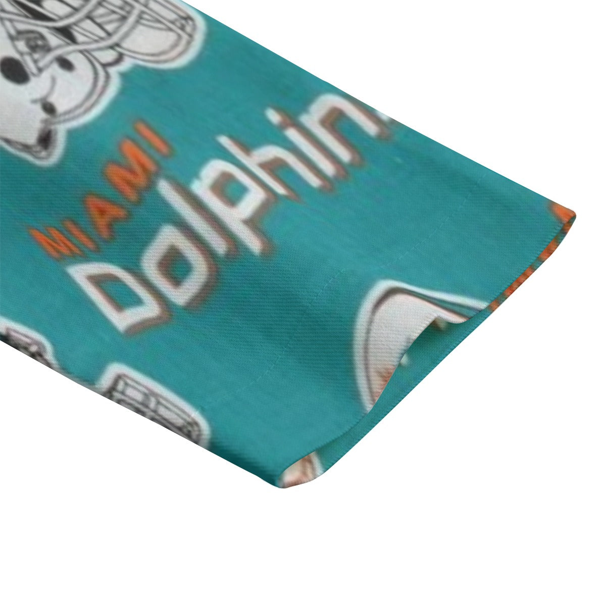 Miami Dolphins Suit Flat Lapel Collar Blazer
