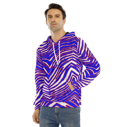 Buffalo Bills Zubaz Men's Pullover Hoodie | Velvet