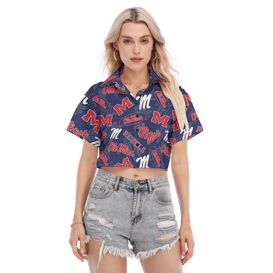 Mississippi Women's Cropped Shirt