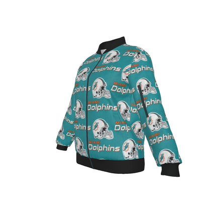 Miami Football Game Day All-Over Print Women's Jacket