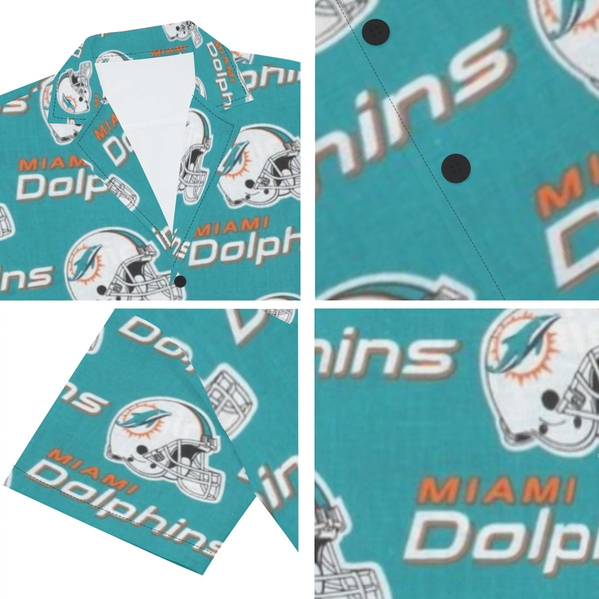 Miami Football Game Day All-Over Print Men's Deep V-neck Short Sleeve T-shirt