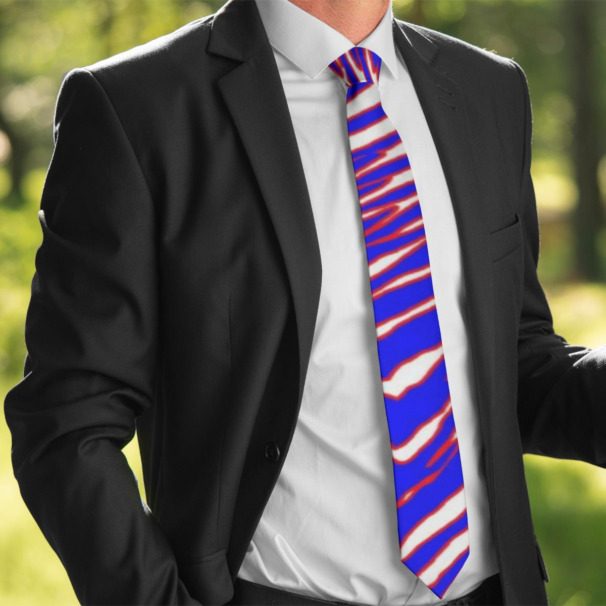 Buffalo Bills Zubaz Unisex Tie