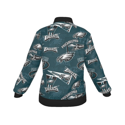 Philadelphia Football Game Day All-Over Print Women's Jacket