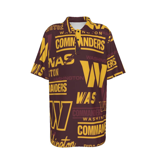 Washington Commanders Teenage Polo Collar Jersey