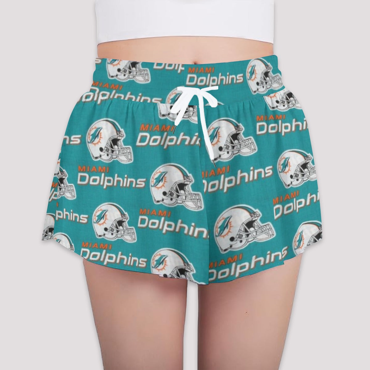 Miami Football Game Day All-Over Print Girls' Sports Culottes