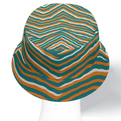 Miami Football Game Day Double-Side Printing Bucket Hat