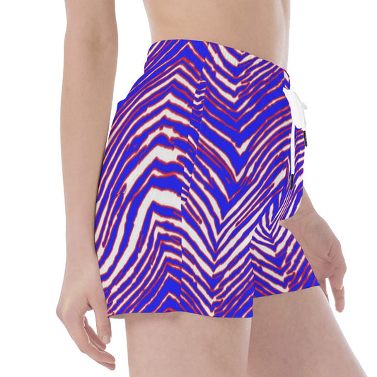 Buffalo Bills Zubaz Wide Waistband Sport Shorts
