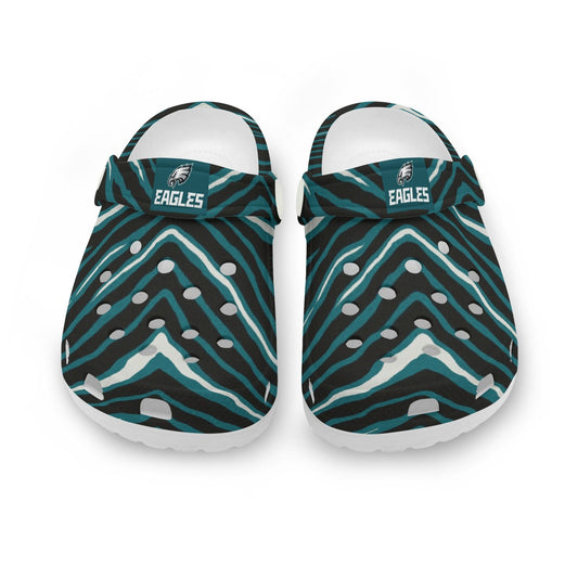 Philadelphia Football Game Day Children's Hole Shoes