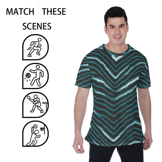 Philadelphia Football Game Day All-Over Print Men's T-shirt | Birdseye