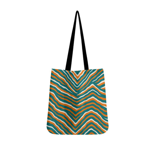 Miami Football Game Day Cloth Tote Bags