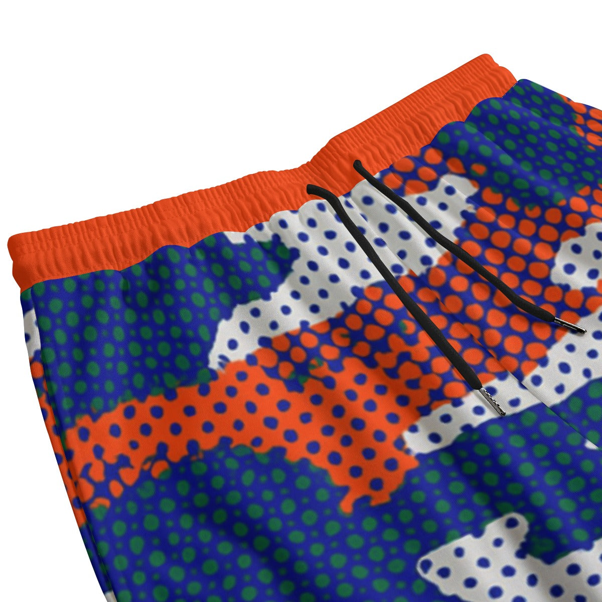 Urban Legend Florida Blue Orange Camo Sweatpants With Waistband