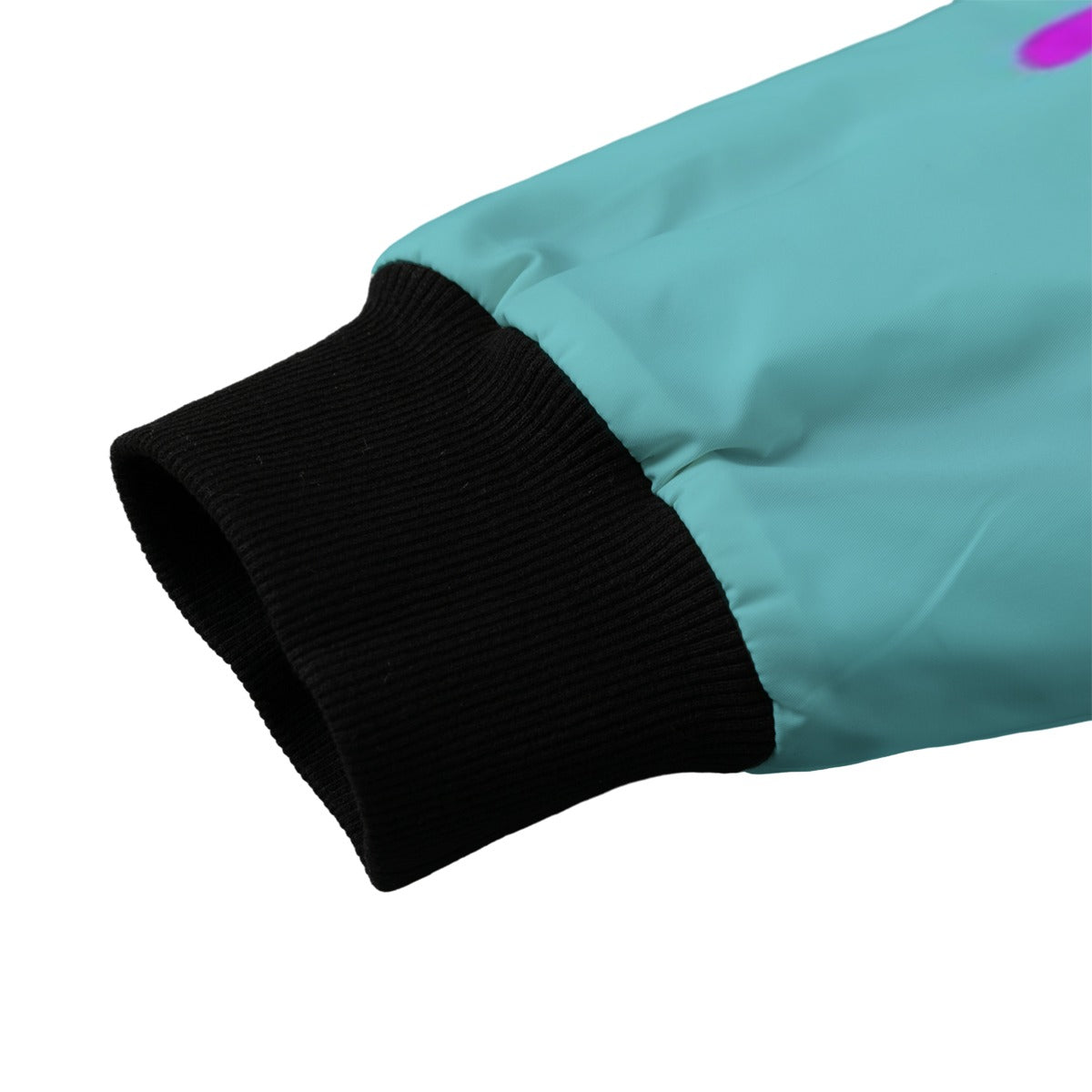 Spray Paint Drips Multi-Colored Melt Drips Liquid Fleece Bomber Jacket – Artistic Graffiti Streetwea