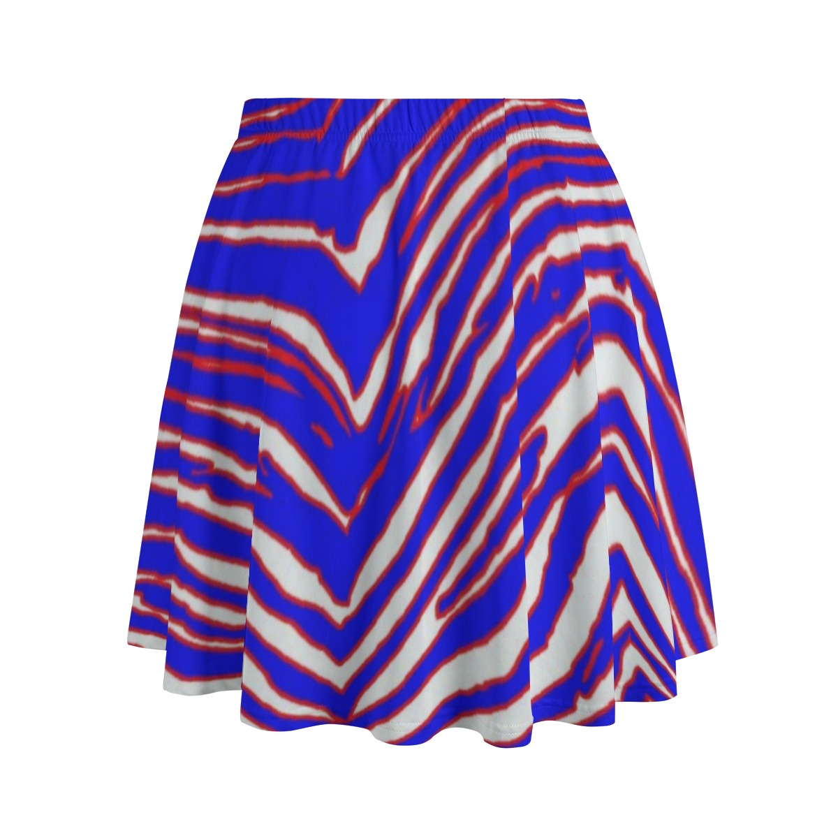 Buffalo Bills Zubaz  Women's Bazyrey Skirts With pocket