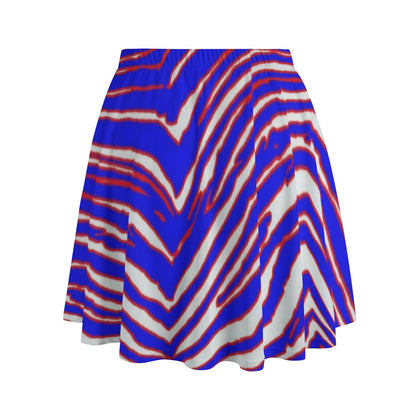 Buffalo Bills Zubaz  Women's Bazyrey Skirts With pocket