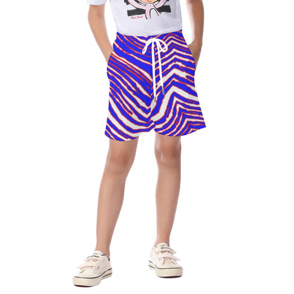 Buffalo Bills Zubaz Kid's Beach Shorts