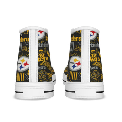 Pittsburgh Steelers Kid's Canvas Shoes