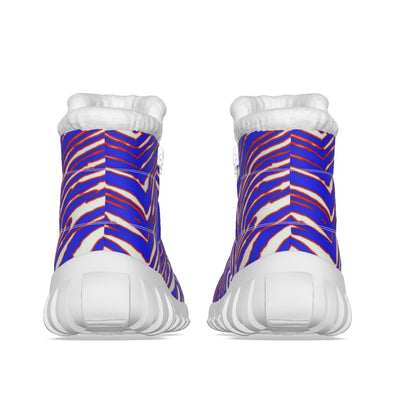 Buffalo Bills Zubaz Women's Zip-up Snow Boots