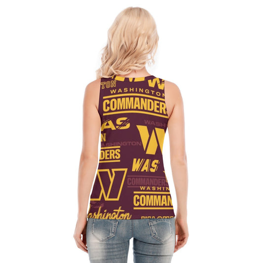Washington Commanders Women's Skinny Sport Tank Top