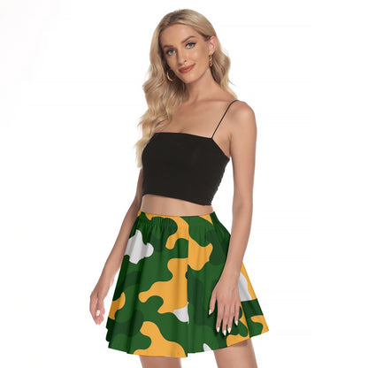 Green Bay Football Game Day All-Over Print Women's Mini Skirt