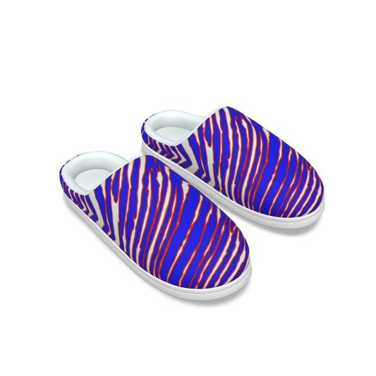 Buffalo Bills Zubaz Men's Plush Slippers
