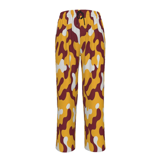 Washington Commanders Unisex Wide-Leg Pants|245GSM Cotton