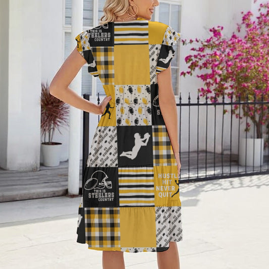All-Over Print Women's Midi Dress
