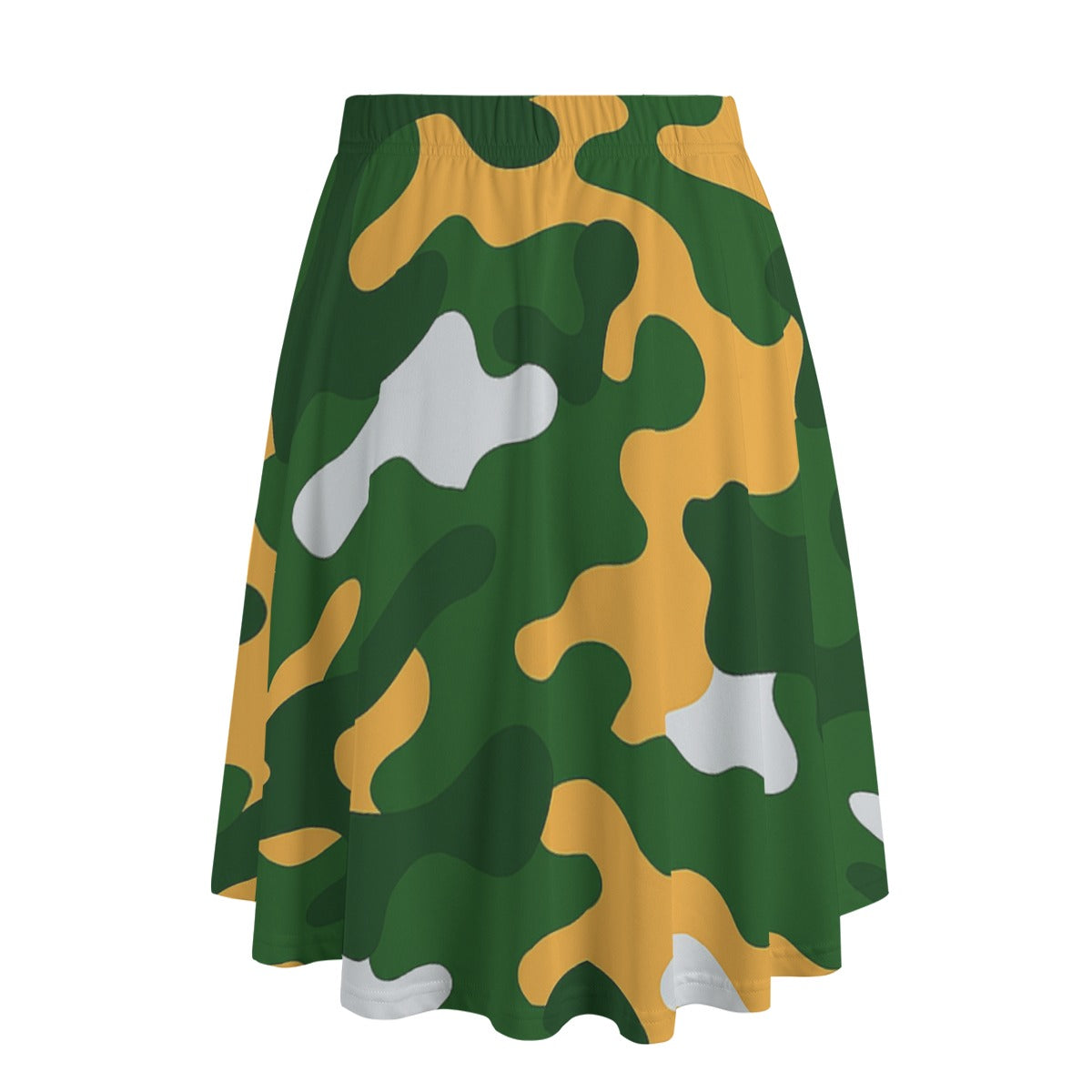 Green Bay Football Game Day All-Over Print Women's Long Maxi Skirt With Pockets