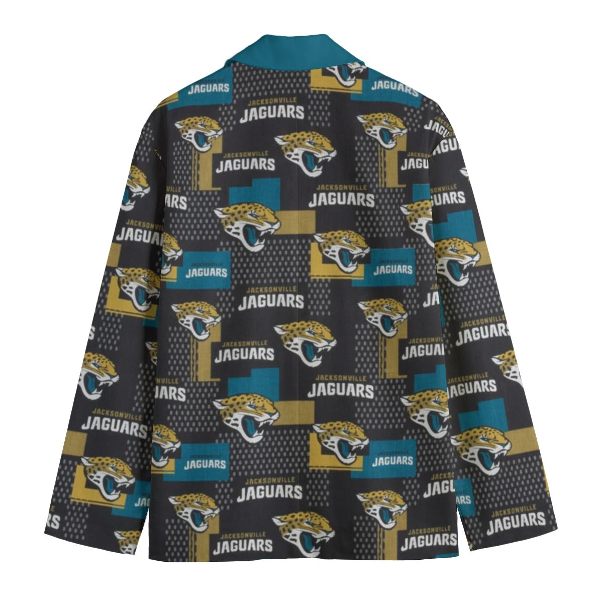 Jacksonville Jaguars suit Flat Lapel Collar Blazer