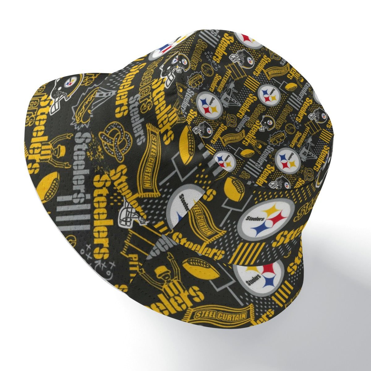Urban Legend Pittsburgh Steelers Double-Side Printing Bucket Hat