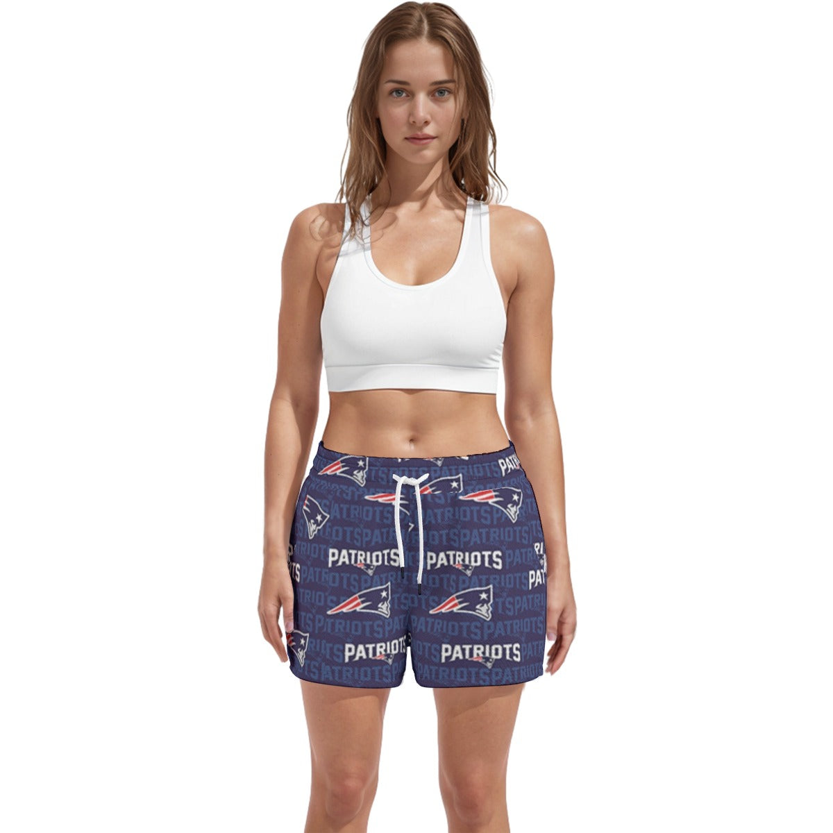 New England Football Game Day All-Over Print Women's Shorts