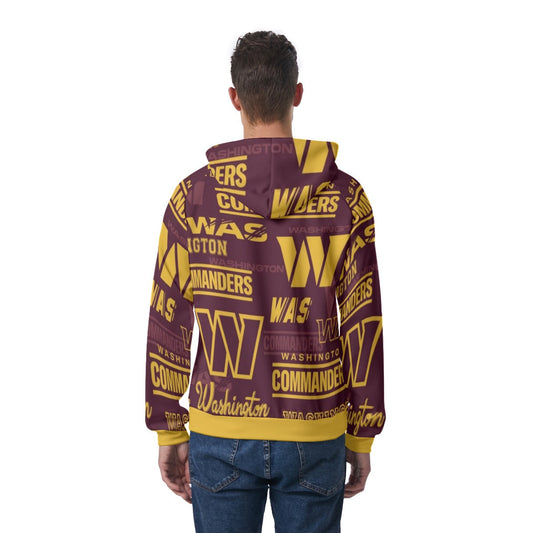Washington Commanders Men's Raglan Pullover Hoodie