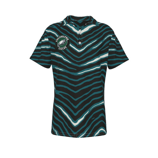 Philadelphia Football Game Day All-Over Print Men's Polo Shirt