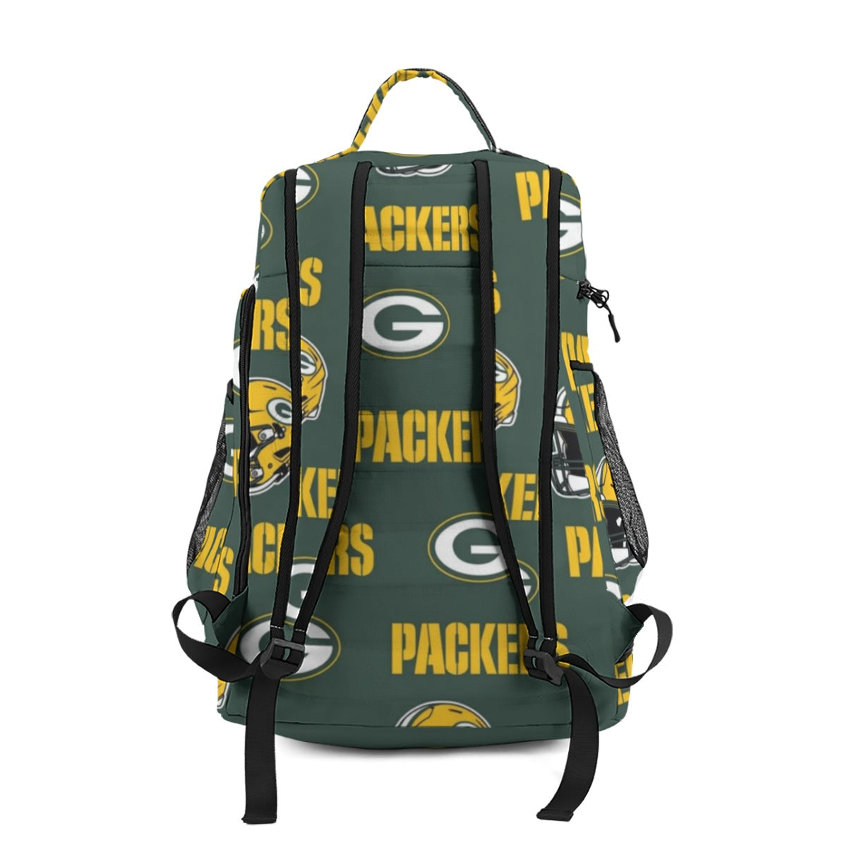 Green Bay Football Game Day All-Over Print Multifunctional Backpack