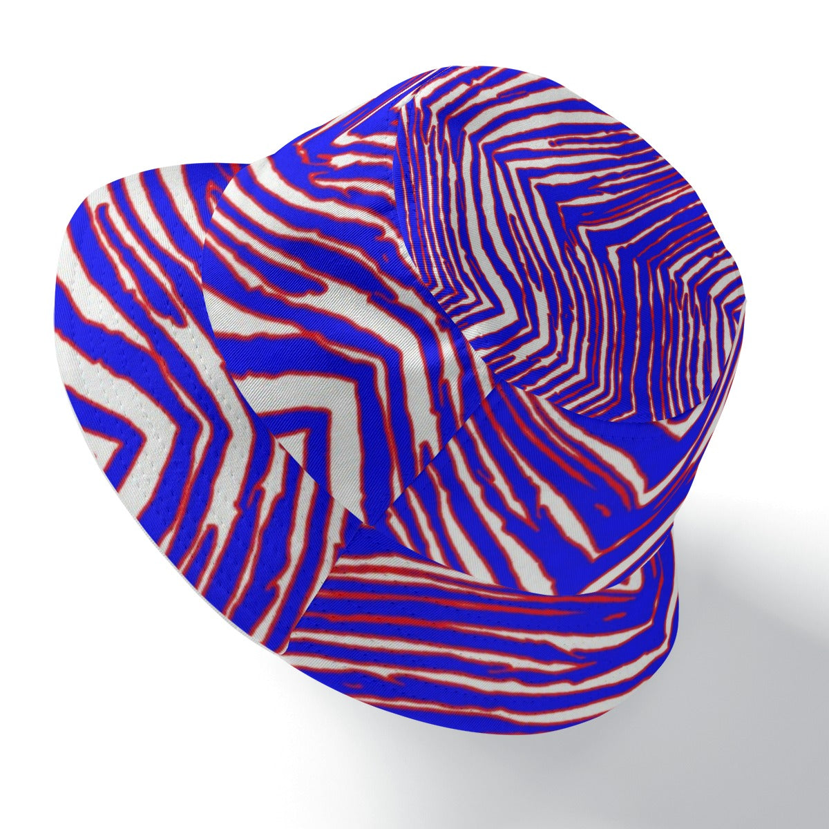 Urban Loegend Zubaz  Buffalo Bills  Double-Side Printing Bucket Hat