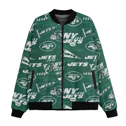 New York Jets  Fleece Bomber Jacket