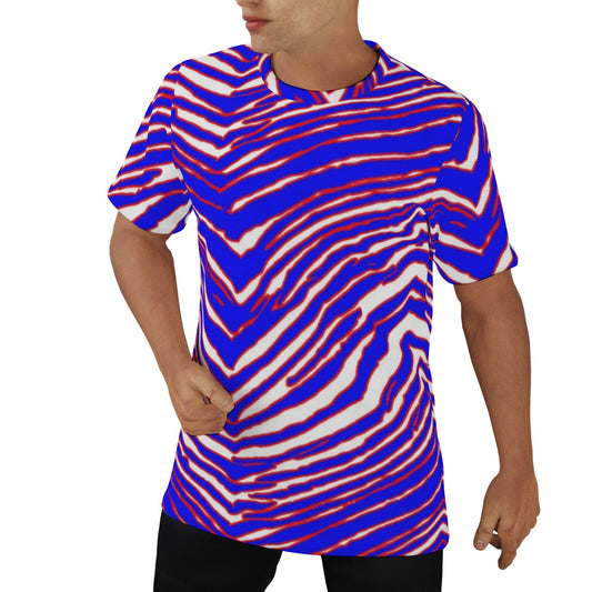 Eco-friendly Buffalo Bills Zubaz Men's Short Sleeve T-shirt