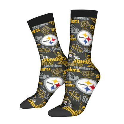 Contrast Color Socks For the USA
