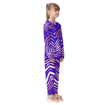 Buffalo Bills Zubaz Kid's Pajamas Set