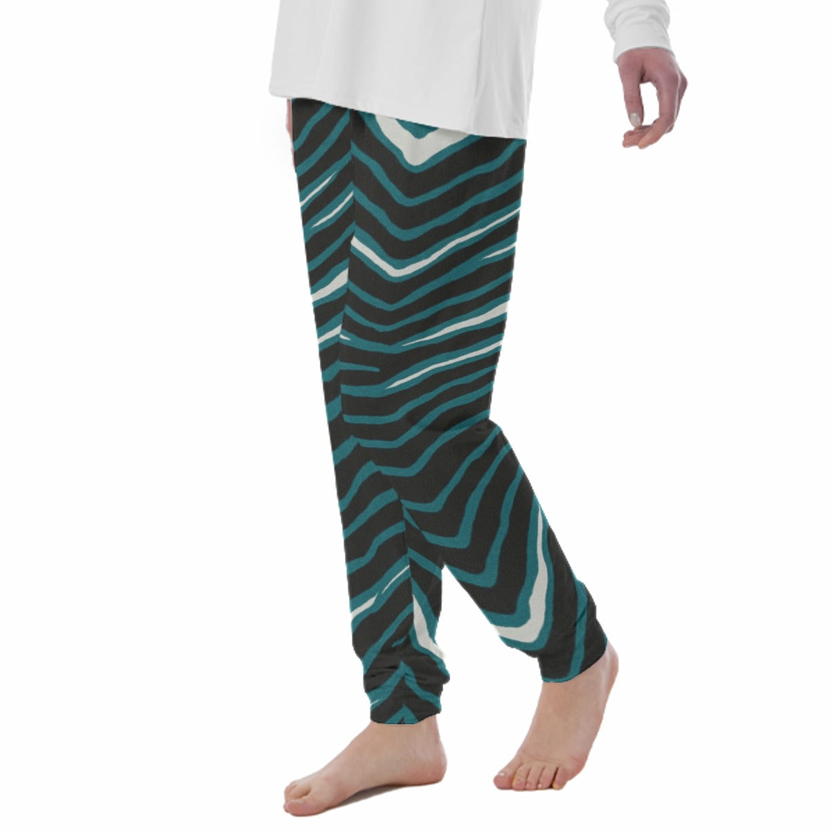 Philadelphia Football Game Day All-Over Print Women's Pajama Pants|180GSM