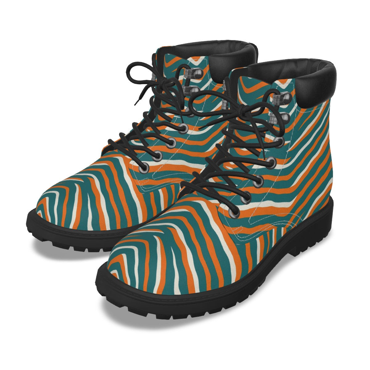 Miami Football Game Day All-Over Print Men's Short Boots