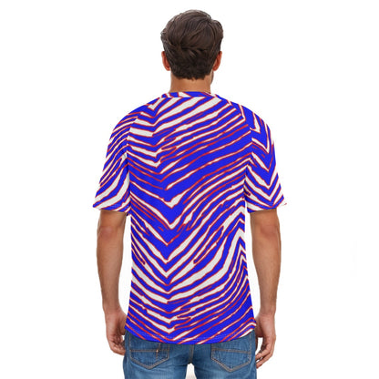 Buffalo Bills Zubaz Men's O-neck Short Sleeve T-shirt