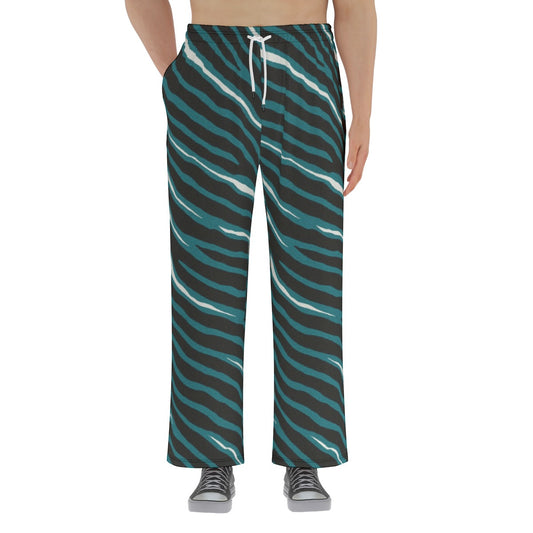 Philadelphia Football Game Day All-Over Print Unisex Knitted Fleece Wide Leg Pants