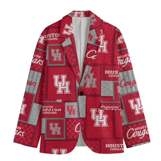 Houston - Cougars Lapel Collar Blazer