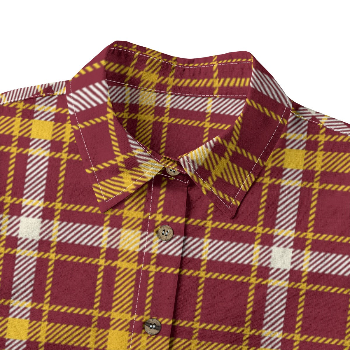 Minnesota Tartan Plaid Golden Gophers Women's Shirt | 125GSM Cotton