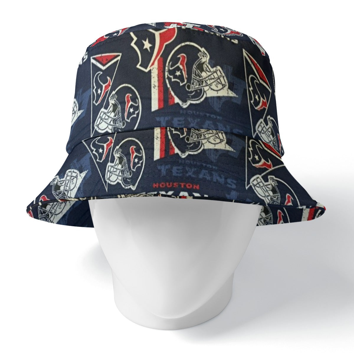 Urban Legend Houston Texans  Double-Side Printing Bucket Hat