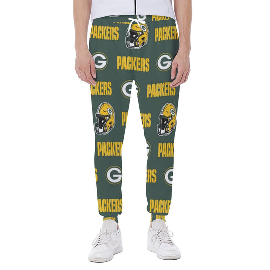Green Bay Football Game Day All-Over Print Men's Sweatpants