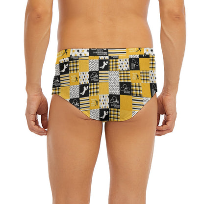 All-Over Print Men's Triangle Low-rise Underwear