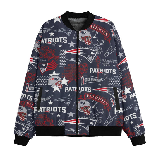 Urban Legend New England Patriots Fleece Bomber Jacket
